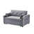 Velours gris est en rupture de stock