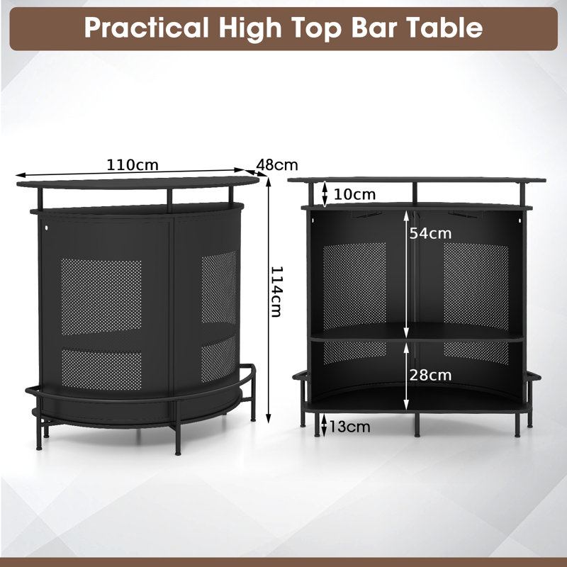 Luanda 110cm Mini Bar