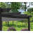 Aoodor Aluminum Pergola with Canopy-90610976-90610977