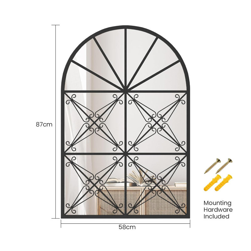 Metal Arch Mirror