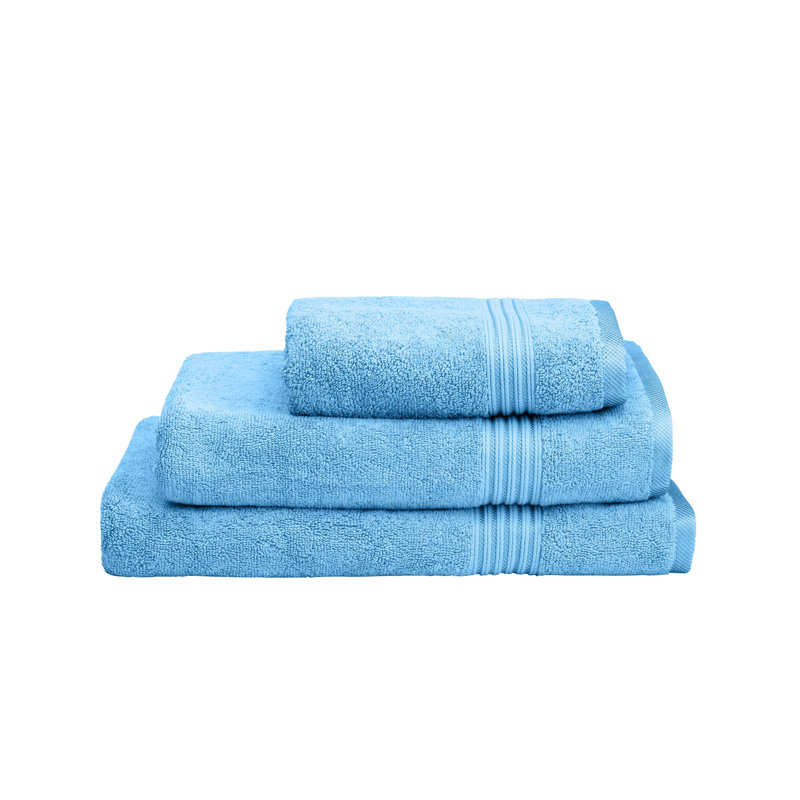 Buddie Plush Bath Towel, Blue