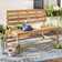 Highland Dunes Gere Acacia Outdoor Bench | Wayfair