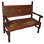Spanish Leather Bench-860514211-833143080
