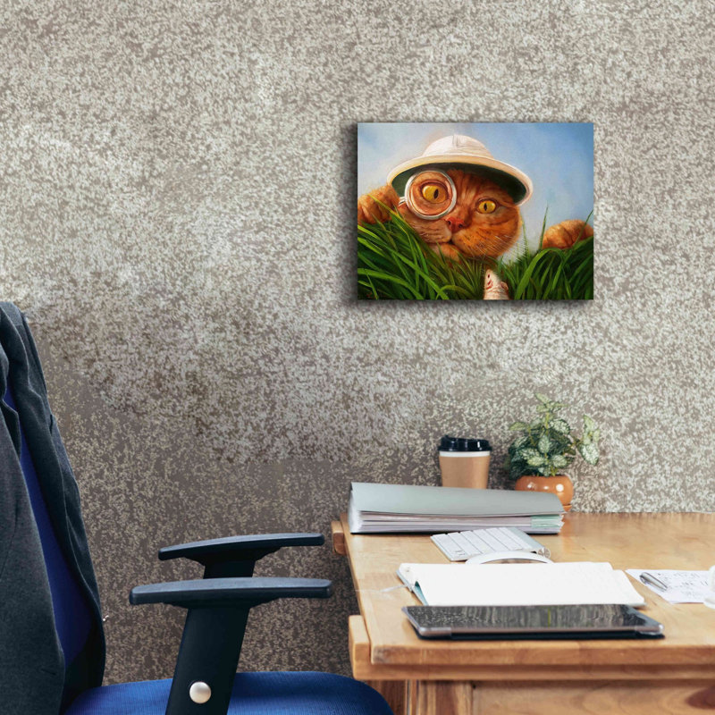 «Explorer» par Lucia Heffernan, art mural sur toile, H 12 po x l 16 po