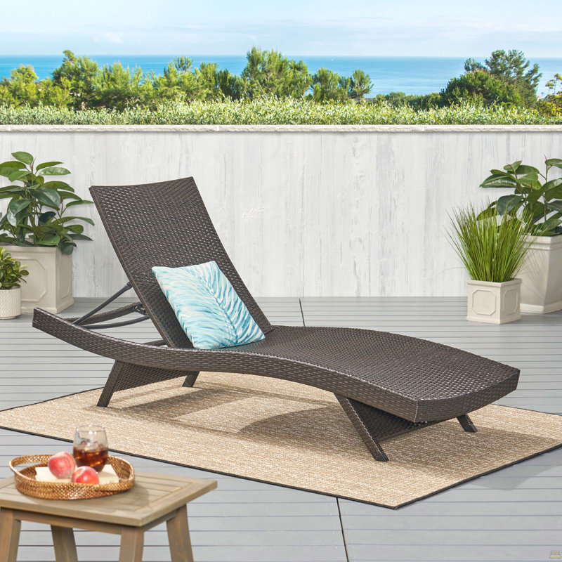 Chaise longue Pe Wicker