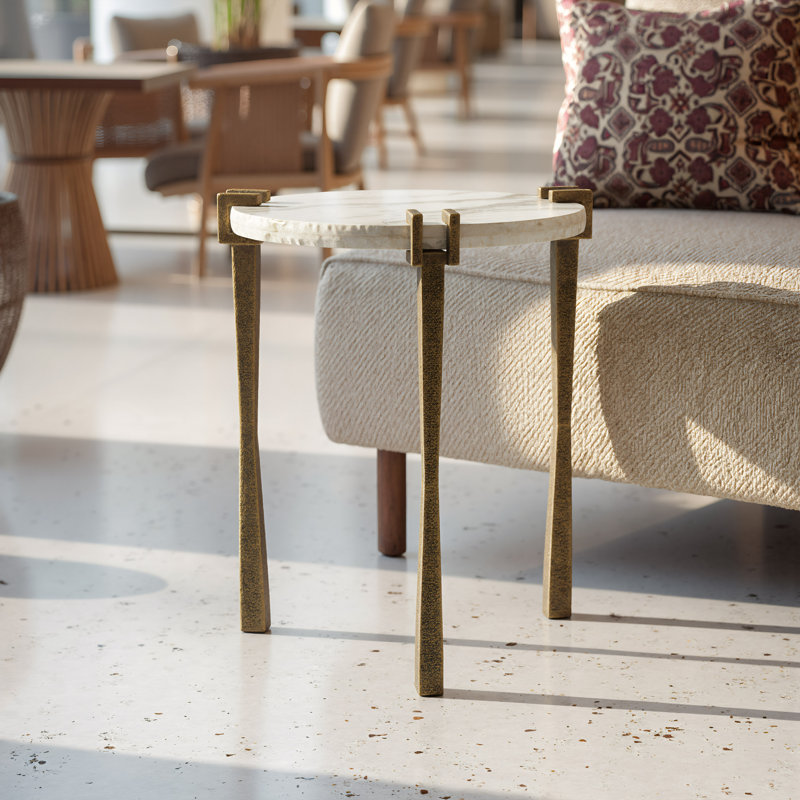 Table d'appoint Rench White