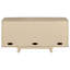 Buffet Coastal Cane avec rangement polyvalent