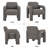Upholstered Accent Armchair-1666749366