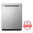 LG Front Control Dishwasher with LoDecibel Operation and Dynamic Dry-112192642
