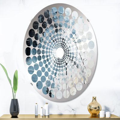 Miroir mural oval