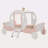 Princess Carriage Bed With Crown, Wood Platform Car Bed With Stair-1993818739