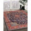 Tapis décoratif bleu oriental/bleu marine/beige addora-1144396129