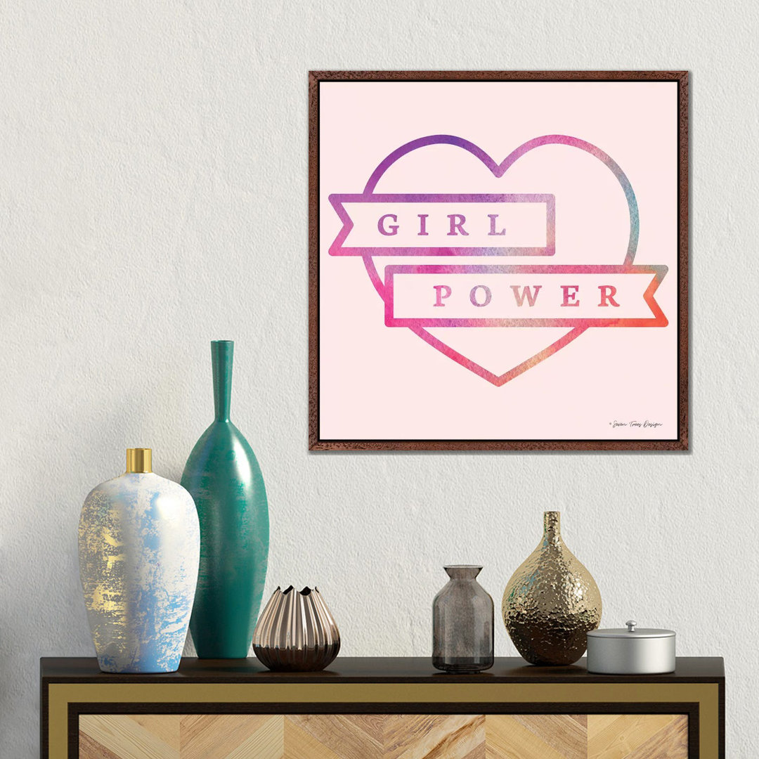 Girl Power IV von Seven Trees Design - Galerie-verpackte Leinwand Giclée auf Leinwand