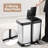 13 Gallon Dual Trash And Recycling Bin-125120747