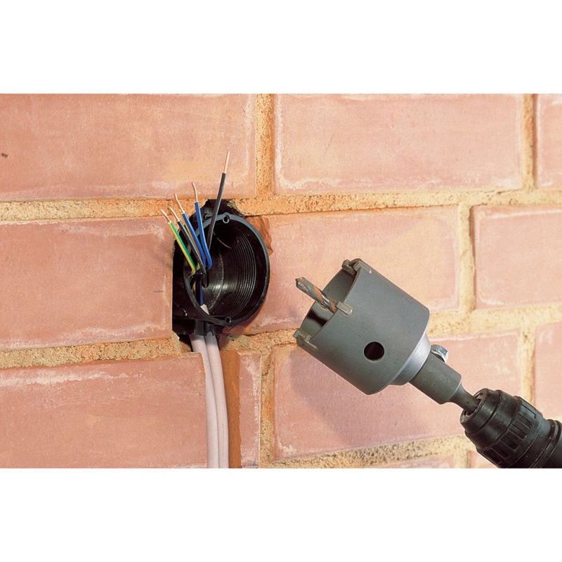 Wolfcraft Hollow Annular Cutter with Sds-Plus Shank 83mm Panel Accessories