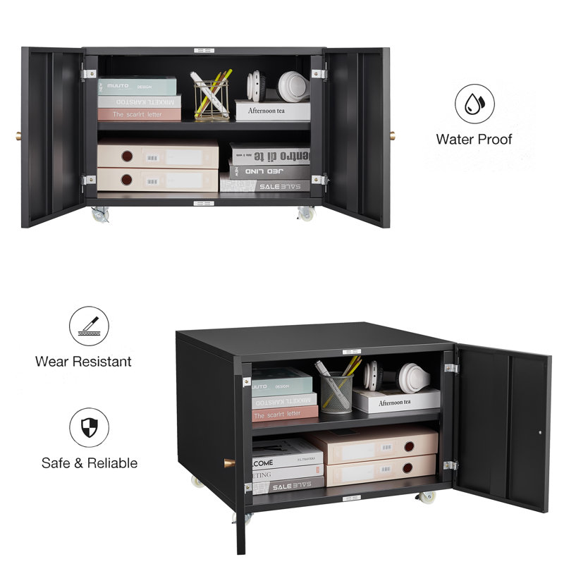 Malathi 23.62'' Wide Storage Cabinet