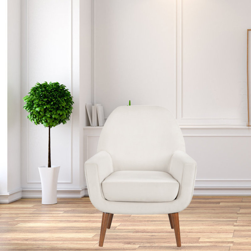 Fauteuil Kourtlynn, Beige