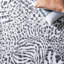 Alynn Animal Print Ivory/Grey Area Rug-268649617