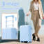 Valise rigide, valise légère en ABS durable avec roulettes doubles, verrou TSA, bagage de transport de 20 pouces