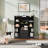 Achnas 39" W x 47" H Storage Bookcase with 10 Cubes and 2 Drawers-306577636
