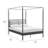 Marlowe 4-Poster Canopy Metal Platform Bed-113958806
