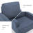 Mid-Century Linen Accent Chair – Stylish-699627446
