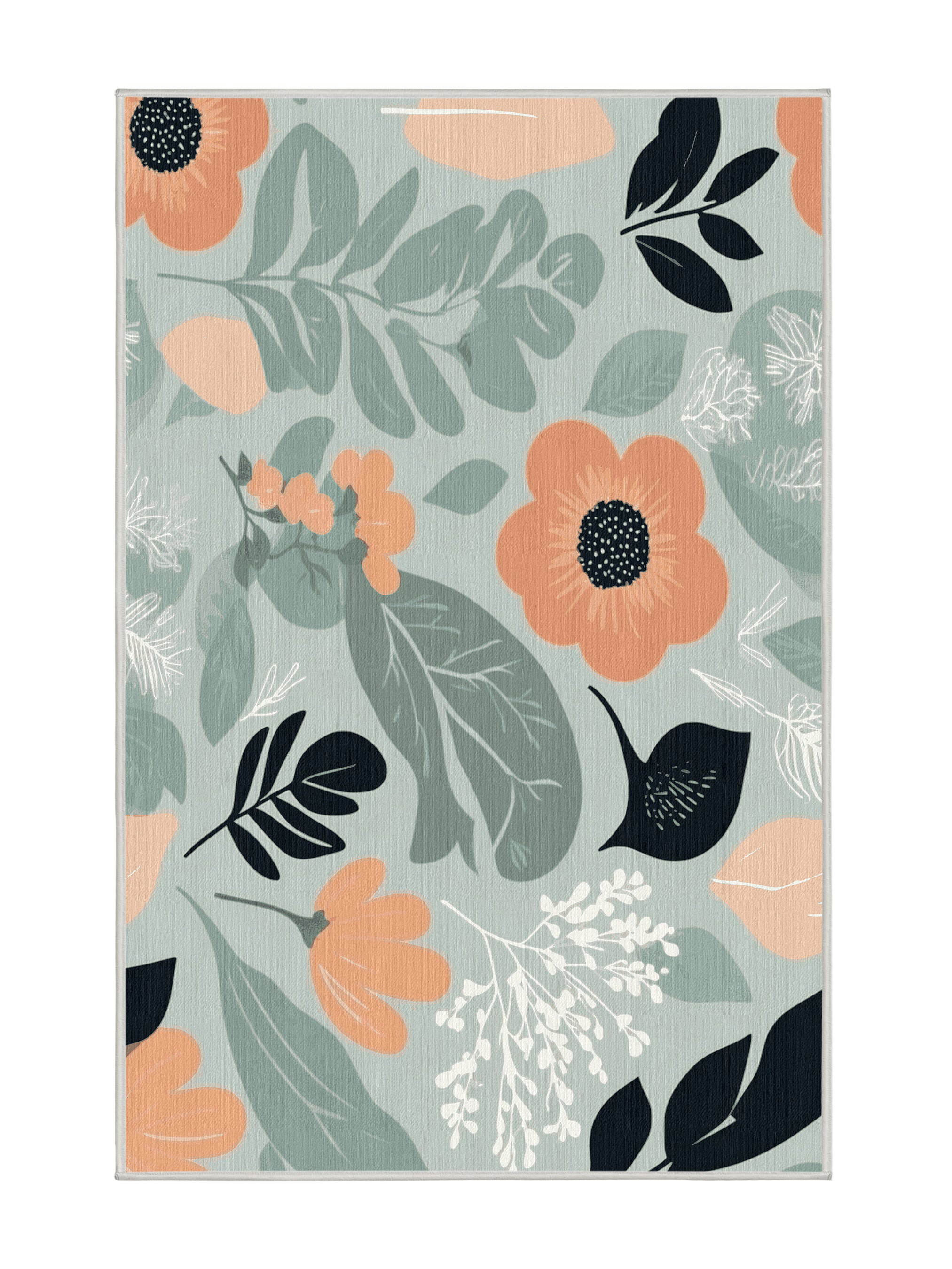 East Urban Home Olive Grove Rug | Wayfair