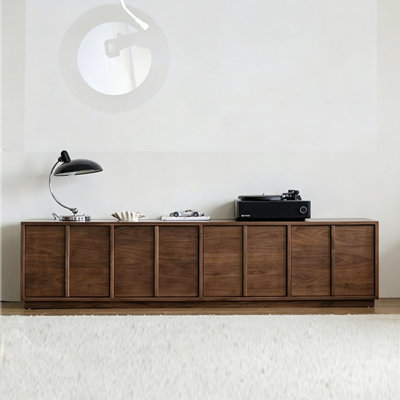 Armoire audiovisuelle moderne et simple sur pied