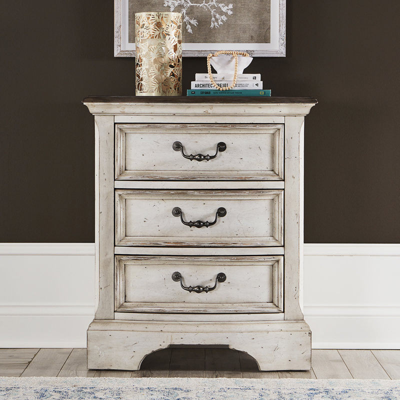Julieanne 3-Drawer Nightstand