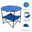 Aanik Round Metal Folding Outdoor Camping Table , 28'' in. W 28'' in. D-874905793