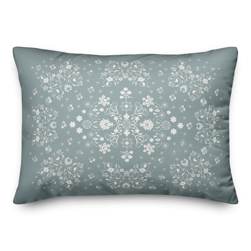 Floral Throw Pillow