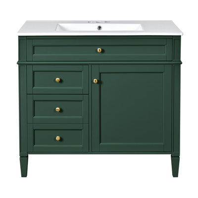 Meuble-lavabo 36 po avec lavabo supérieur