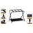 Shanon Folding Luggage Rack - Suitcase Stand With Storage Shelf - Folding Luggage Rack for Guest Room and Bedroom - Sturdy Portable and Stylish Metal Suitcase Stand