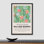 "Rose Flower Garden Nature Wilderness" par William Morris, impression sur toile