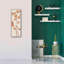 «Soft Terracotta Mixed Greens LIX» par Lisa Audit, art mural sur toile-1224329430