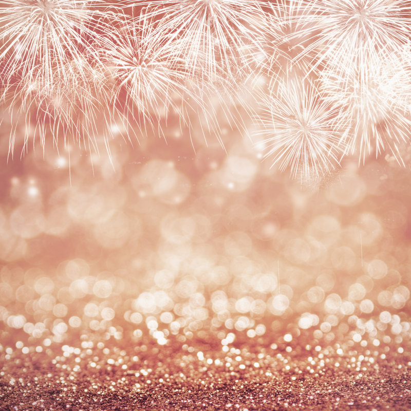 Abstract Fireworks by Oatawa - Wrapped Canvas Print, 30cm H x 30cm W x 3.8cm D