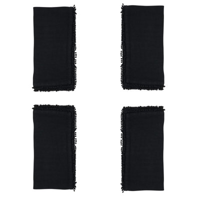 Trezza Reversible Linen Napkin