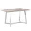 Hasson Rectangular Dining Table with Steel Base-1100430065