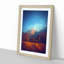 Mountain Path in Abstract - Framed Print-55726122-55726132