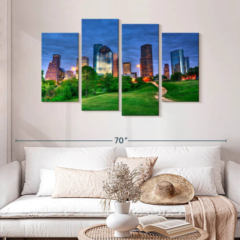 Sireci Park In Houston, 32" H x 52" W