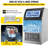 VEVOR 155 lb. Daily Production Cube Clear Ice Freestanding Ice Maker