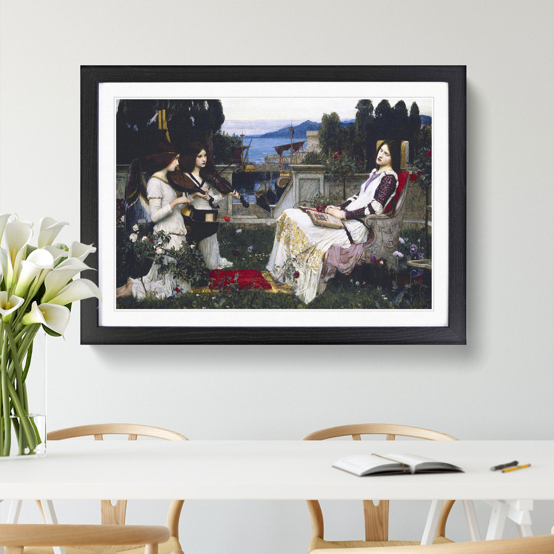 Saint Cecilia by John William Waterhouse - Picture Frame Painting