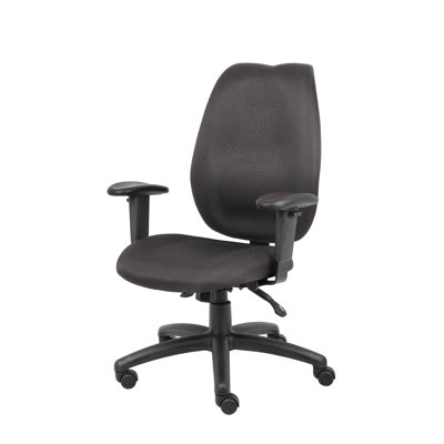 Chaise de travail en microfibre Wulff