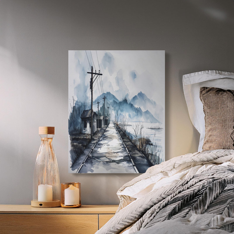 1 Piece Wrapped Canvas Wall Art Set, 152.4 cm H x 101.6 cm W