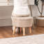 Repose-pieds rond avec rangement-1667396595