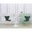 4 Doreen Velvet Upholstered Dining Chair with Black Metal Legs-1610722858-1611520213