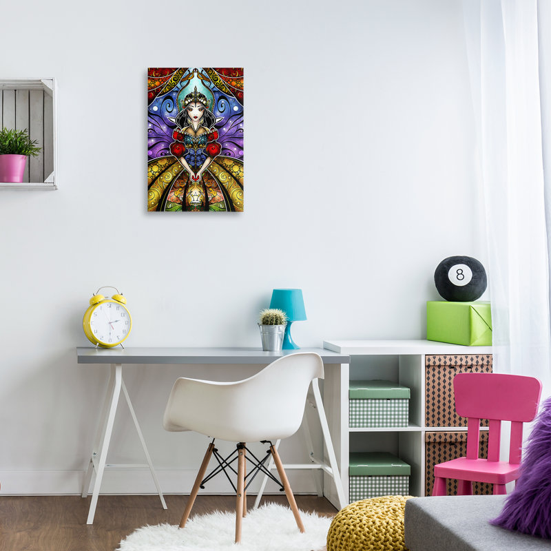 Nouveau portrait sur toile, design par Mandie Manzano, H 24 po x l 16 po