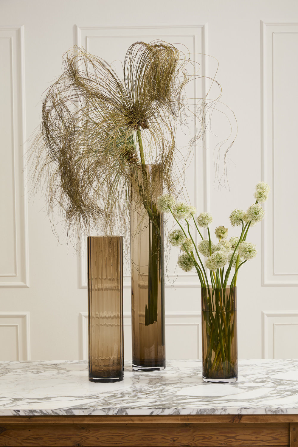 Table Vase, 35.50" H x 6" W x 6" D