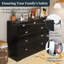 Commode double 9 tiroirs Atsuhisa-1929215598