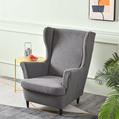 T-Cushion Wingback Slipcover